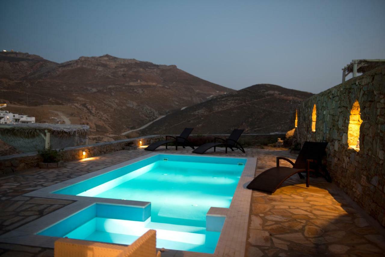 Wild View Mykonos Villa Merchia Beach Eksteriør bilde