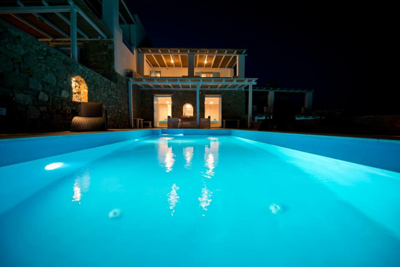 Wild View Mykonos Villa Merchia Beach Eksteriør bilde