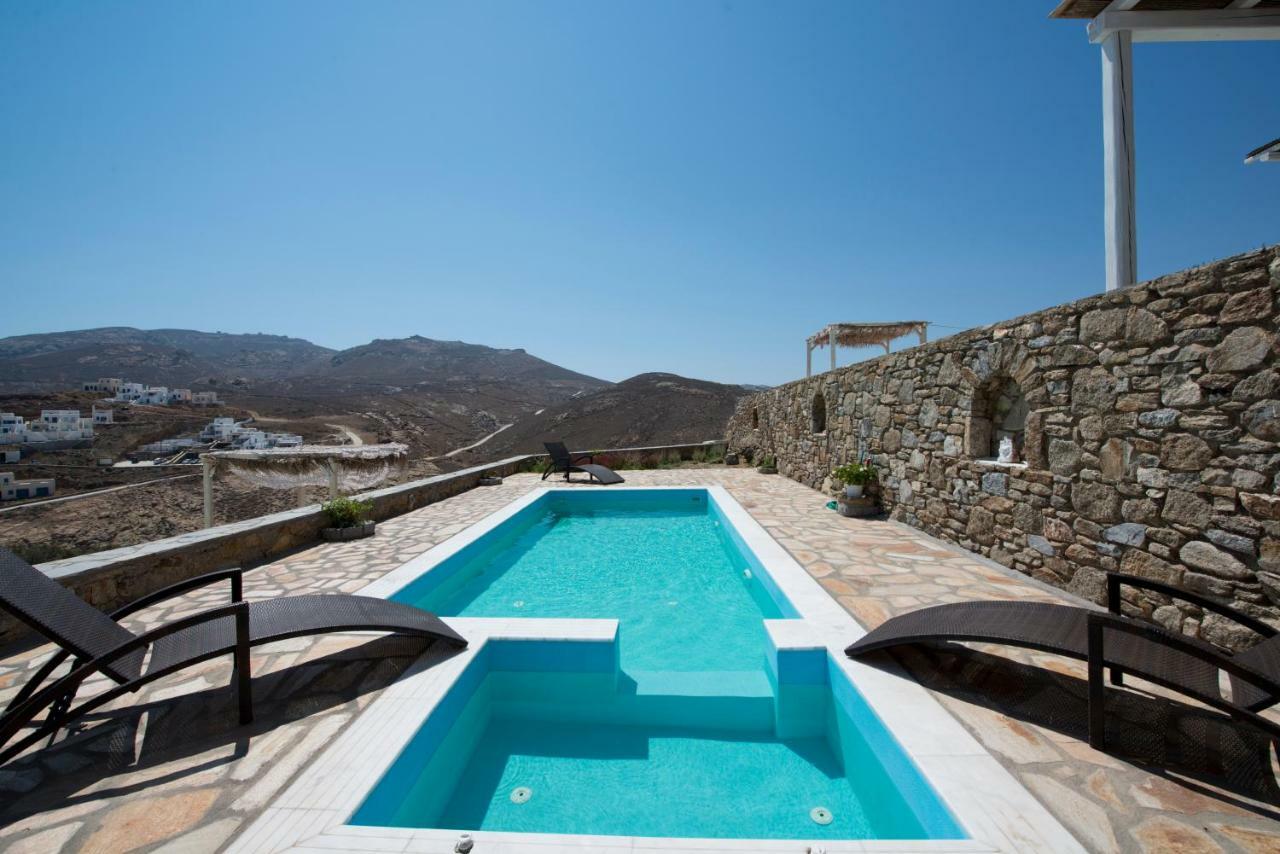 Wild View Mykonos Villa Merchia Beach Eksteriør bilde