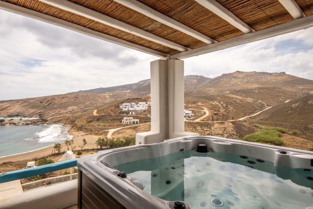 Wild View Mykonos Villa Merchia Beach Eksteriør bilde