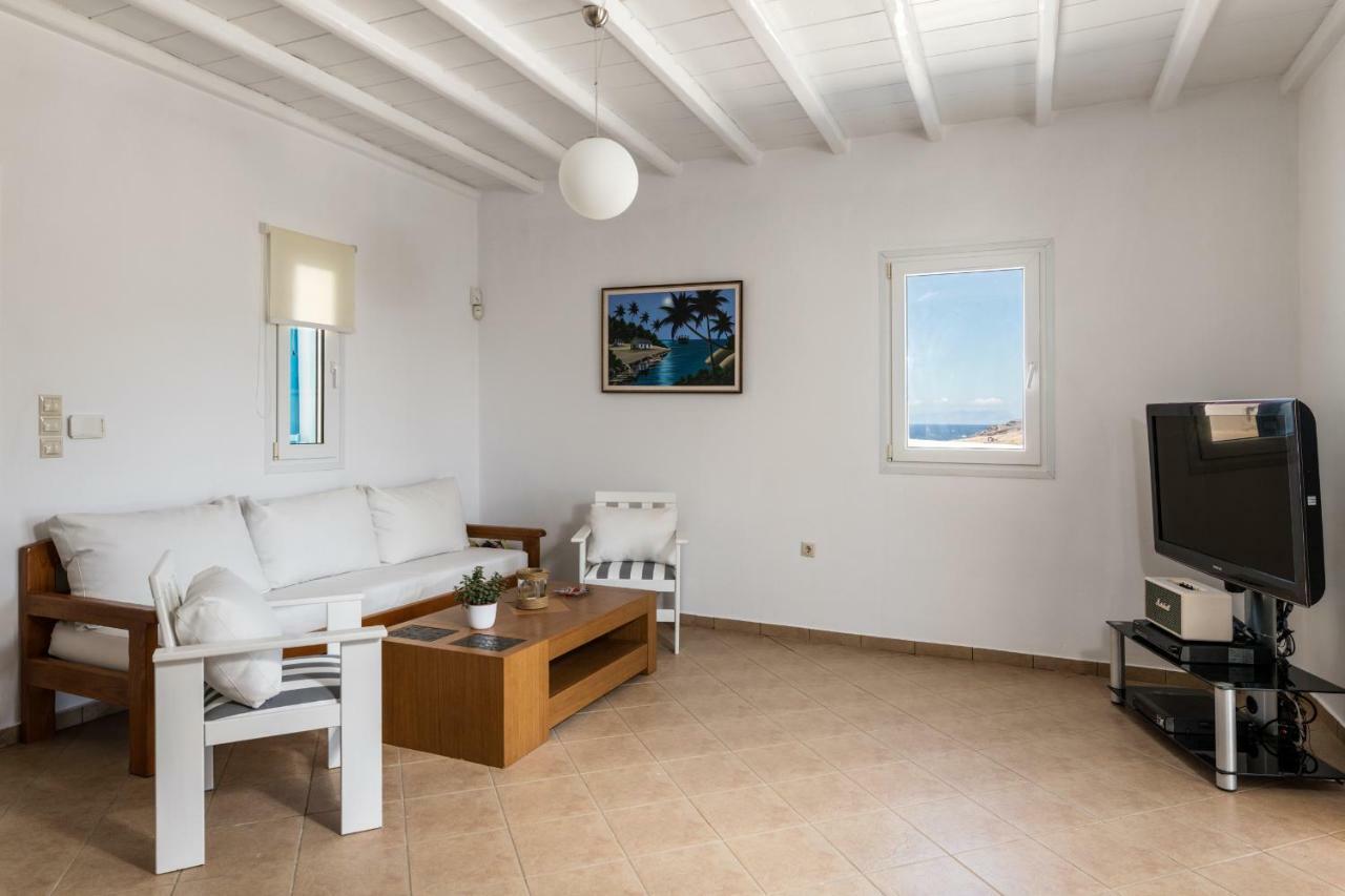 Wild View Mykonos Villa Merchia Beach Eksteriør bilde